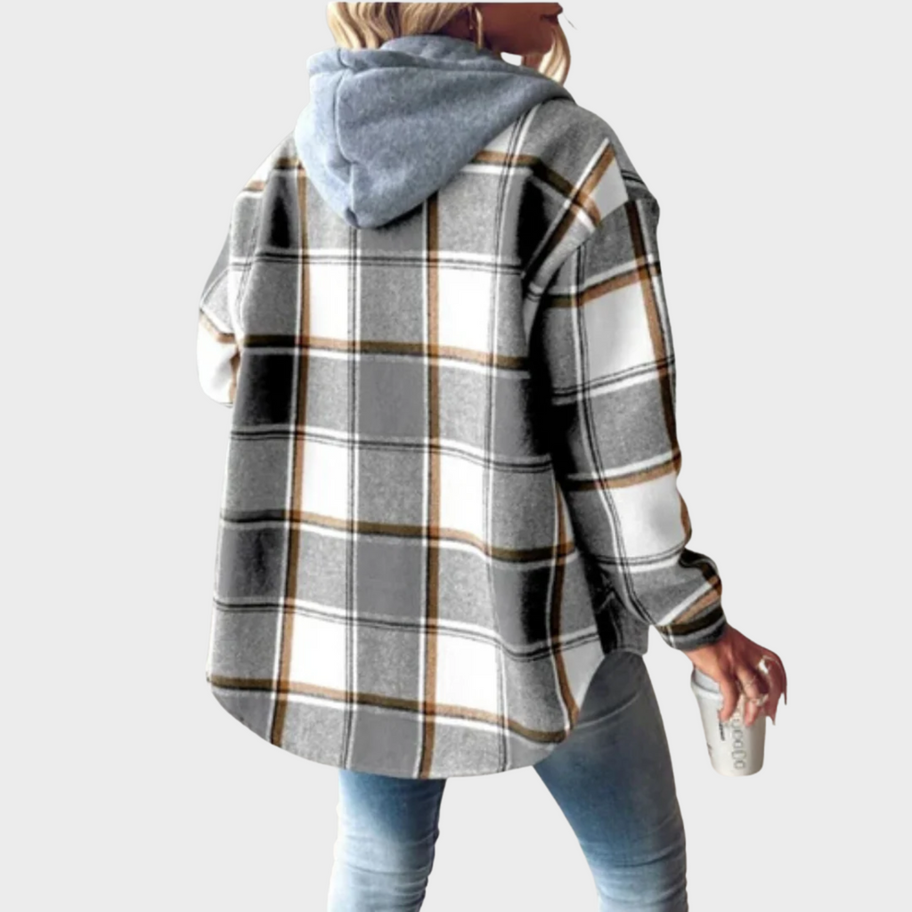 Nordelle™ | Premium Rutig Fleecejacka