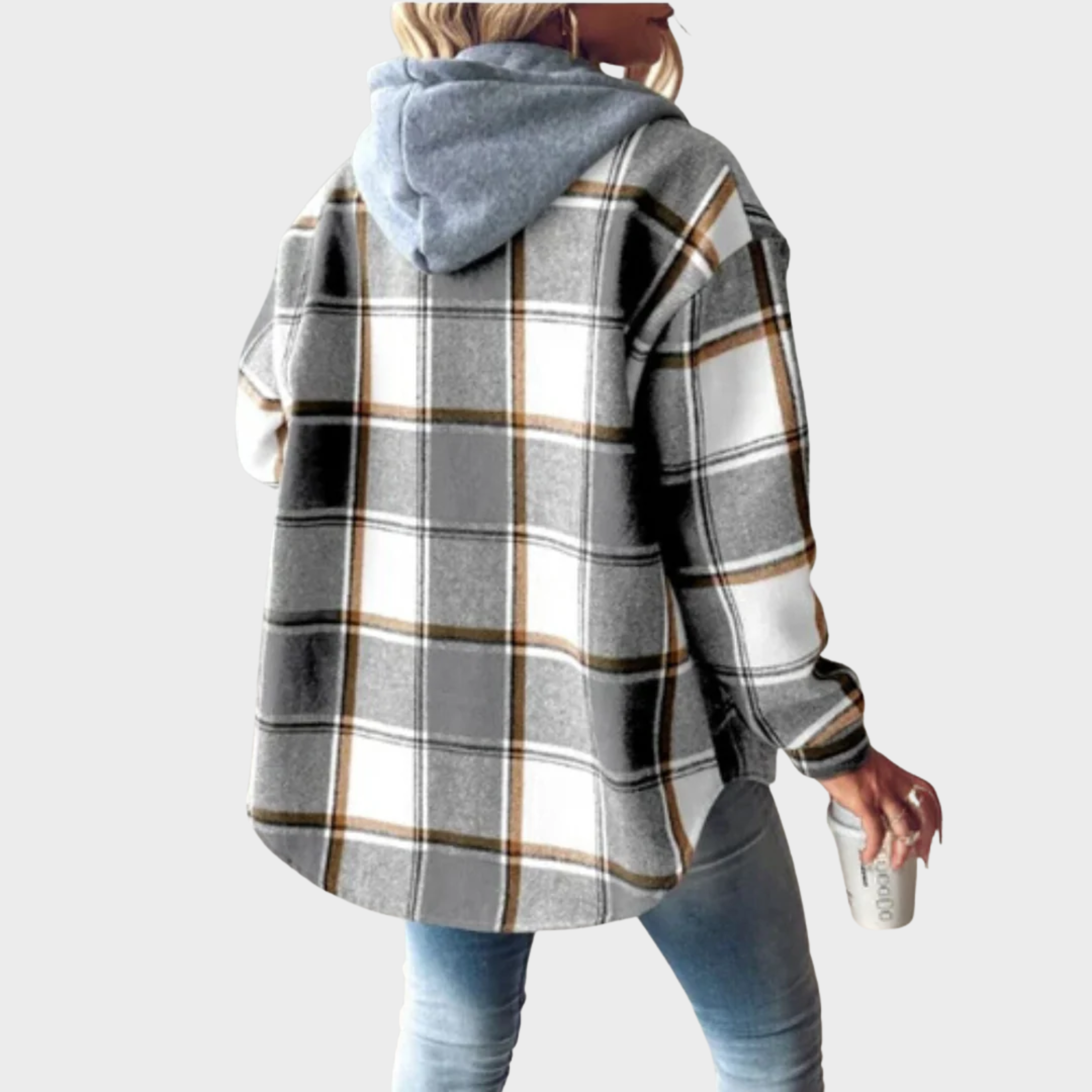 Nordelle™ | Premium Rutig Fleecejacka