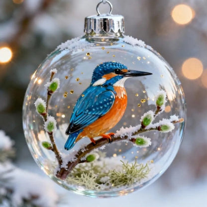 🔥🔥2026 Wildlife Wonders Collection Kristallglasprydnad (3D)